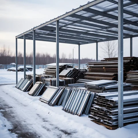 Как хранить металлопрокат?