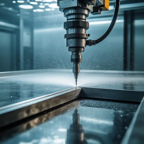 Резка металла гидроабразивная