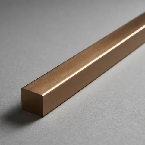 Квадрат бронзовый 8.5х8.5 мм БрБ2 ГОСТ 15835-2013