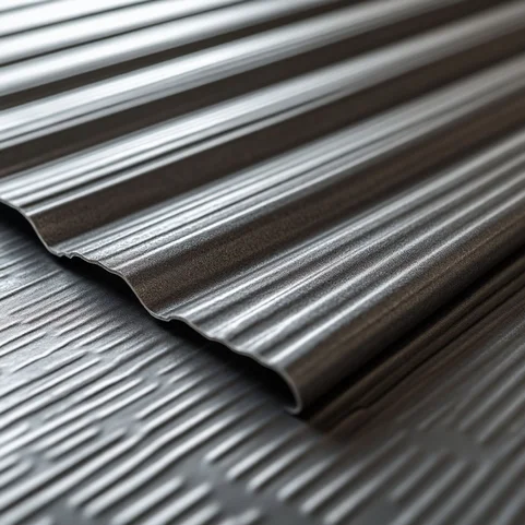 Лист гофрированный стальной 2х50х900 мм Ст3кп ГОСТ 9234-74