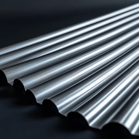 Профилированный лист оцинкованный Н57-750-0.6 57х0.6 мм Ст3пс ГОСТ 24045-2016