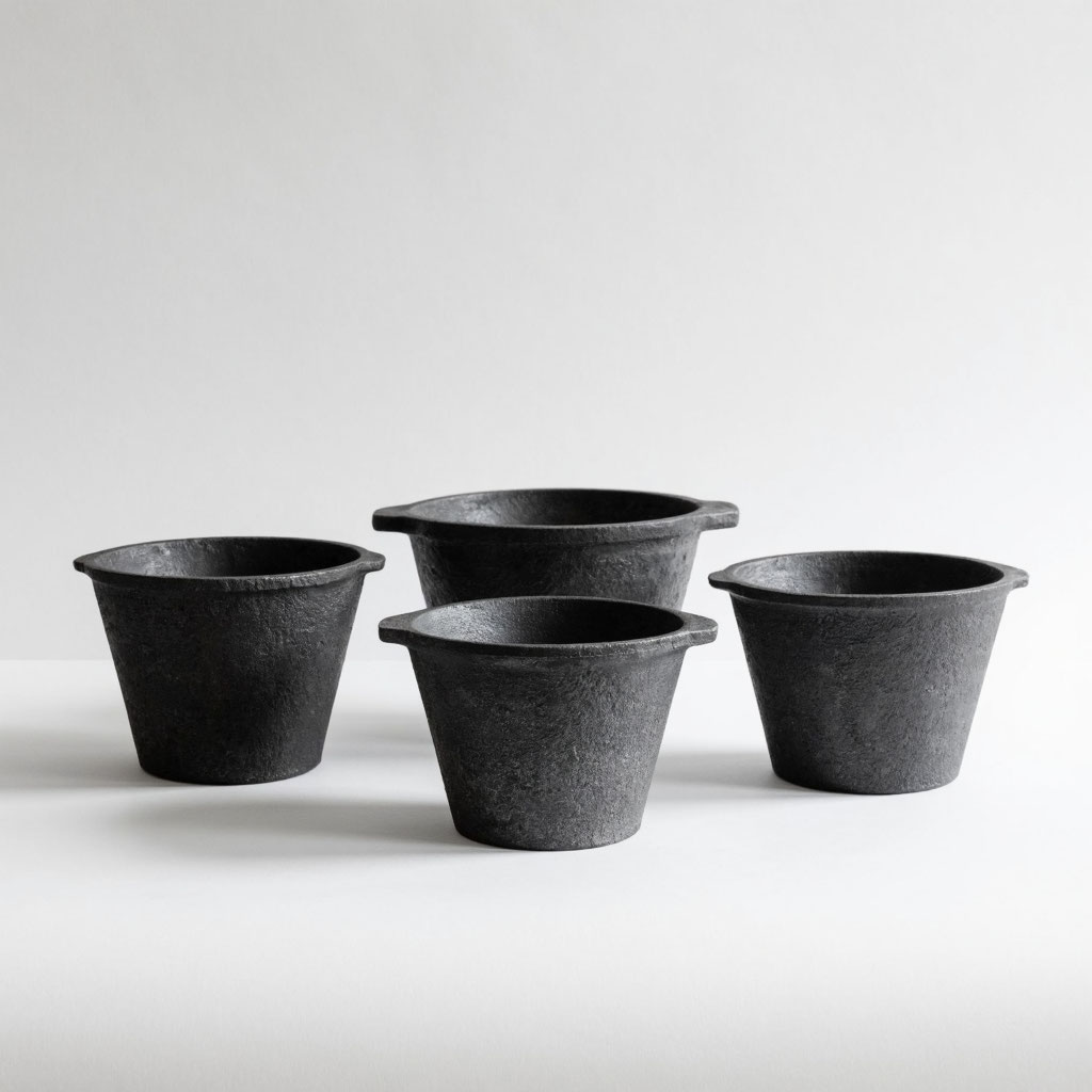 Чугунный тигель 130 кг СЧ20