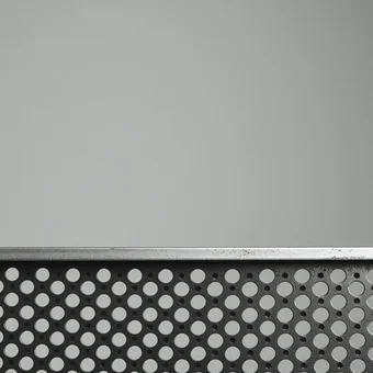 Лист оцинкованный перфорированный