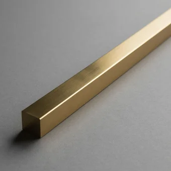 Квадрат латунный