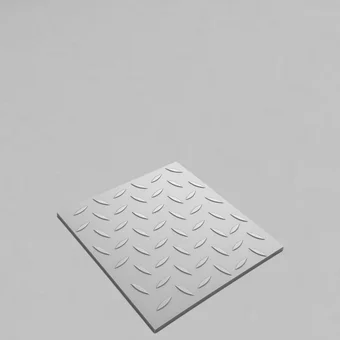 Лист рифленый нержавеющий